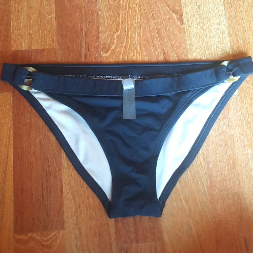 Victoria secret black swim bottom only